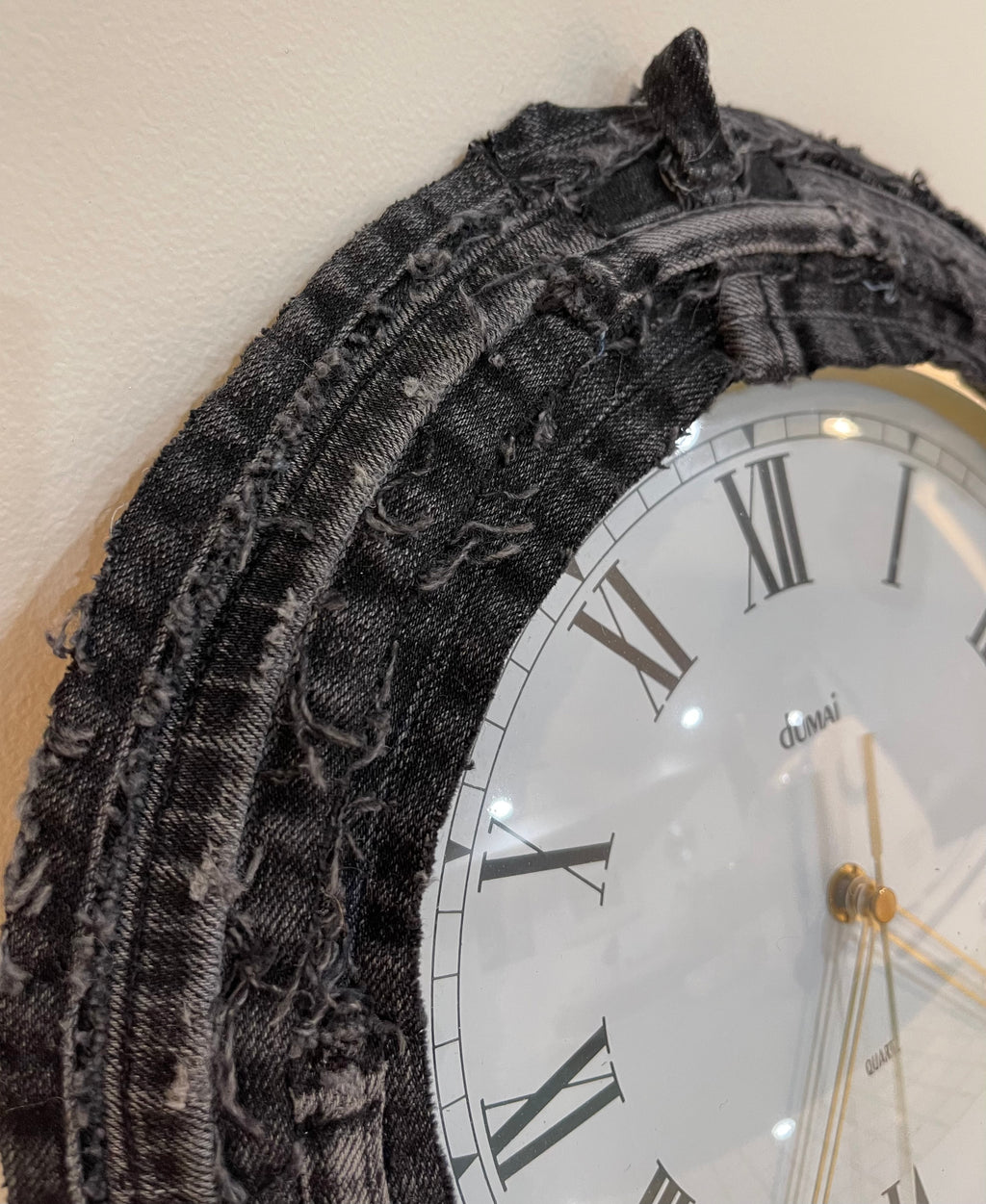 Denim After Dark | Wall Clock