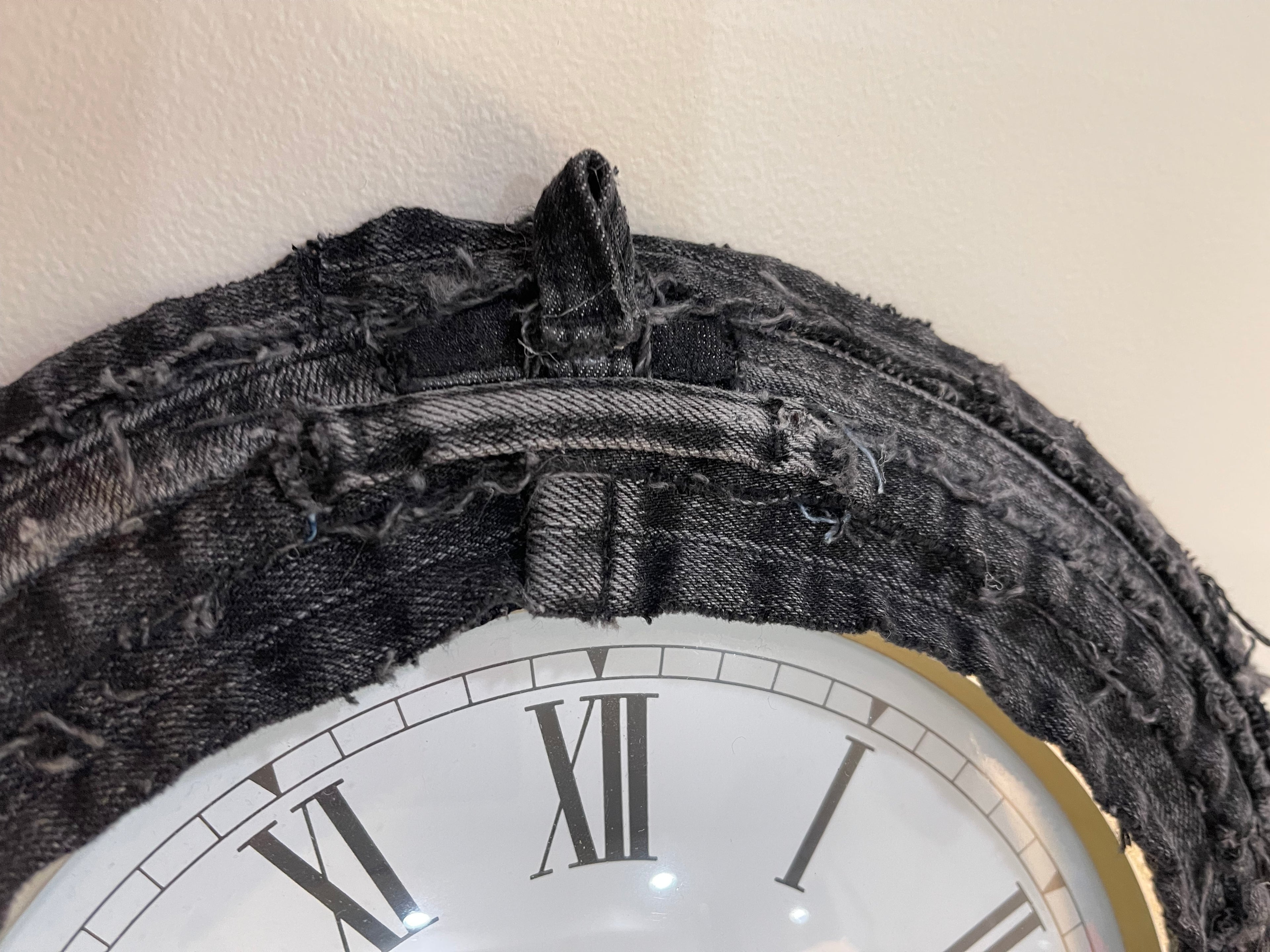 Denim After Dark | Wall Clock