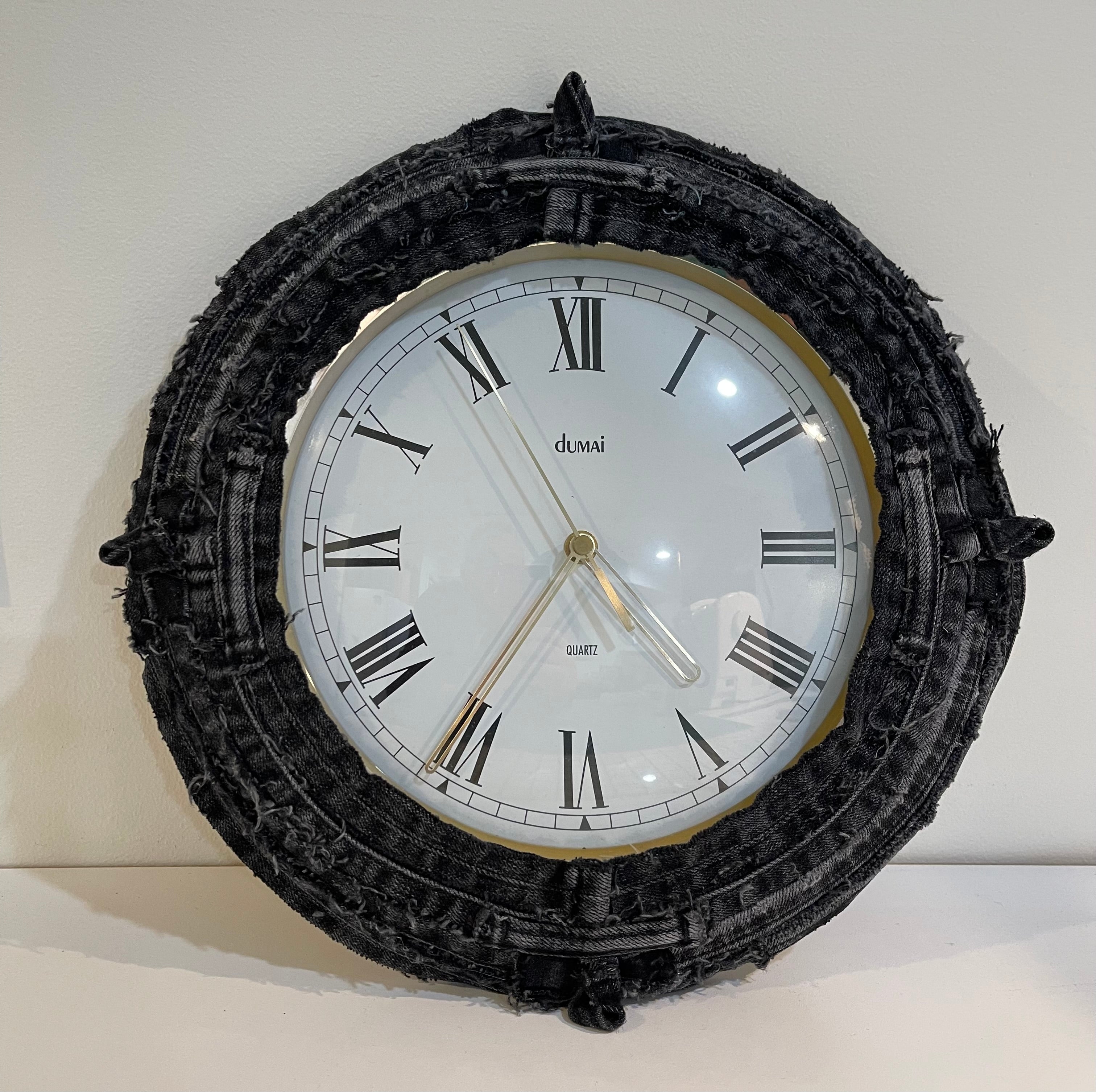 Denim After Dark | Wall Clock