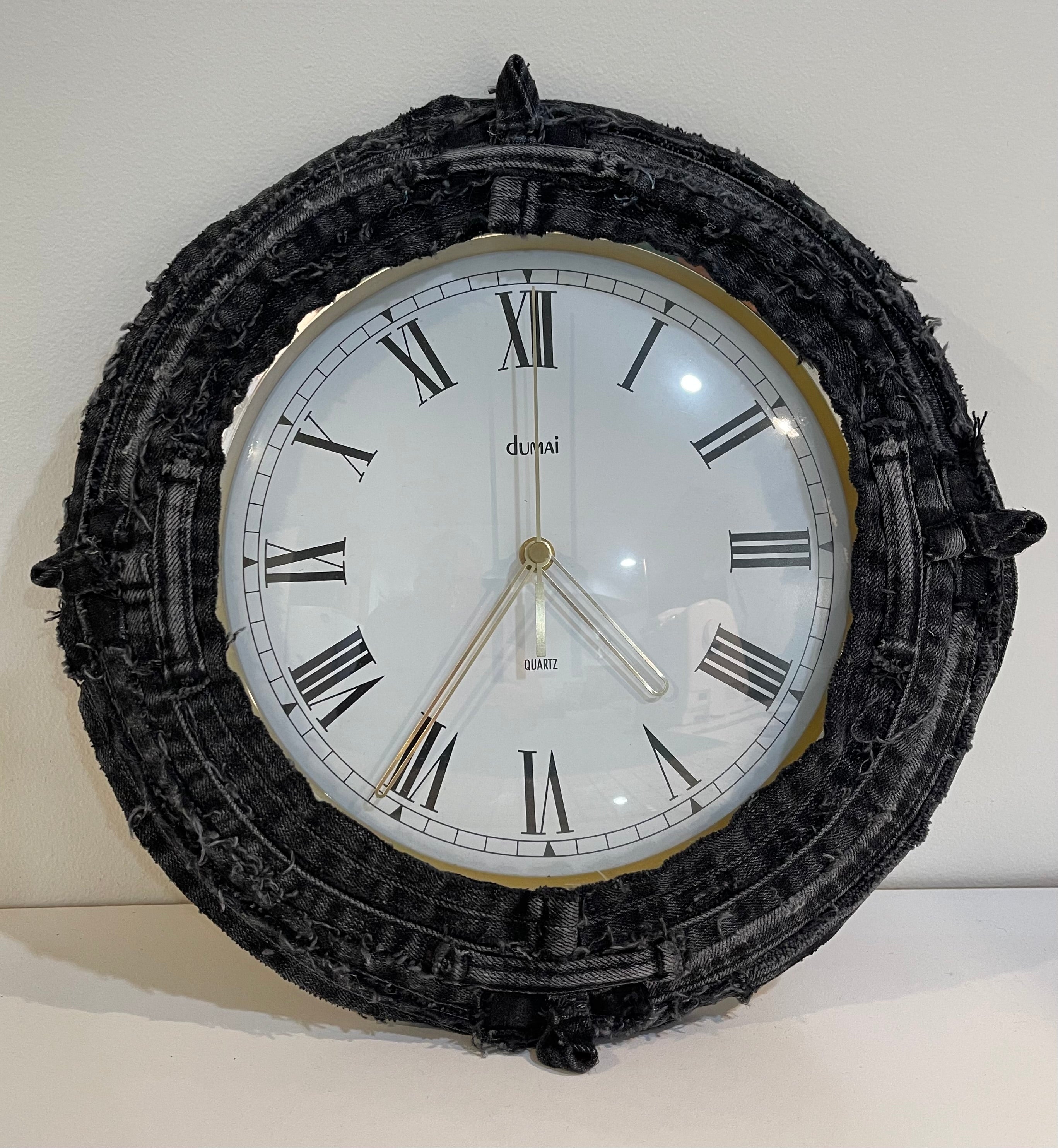 Denim After Dark | Wall Clock